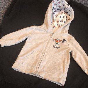 Zip up Tigger hoodie